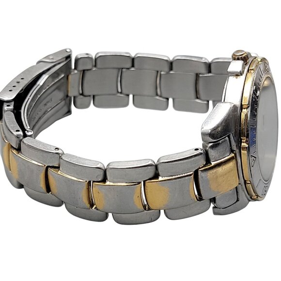 Sector Adv 4500 Mens Quartz Watch Vintage Diver 7" Two Tone Stainless Steel 38mm - Picture 15 of 15